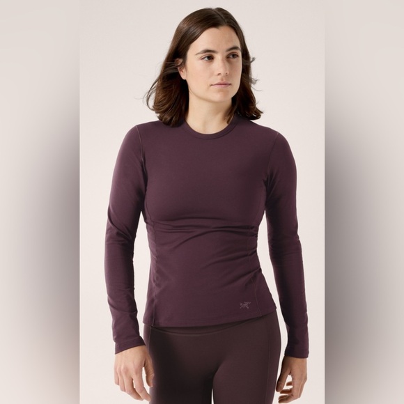 Arcteryx Rho Crew Neck Long Sleeve Fantasy Purple- Women’s Medium - Picture 1 of 5